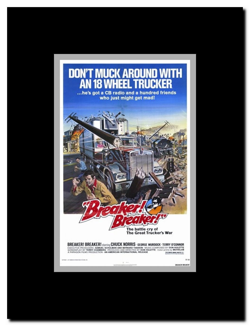 Breaker Breaker Framed Movie Poster