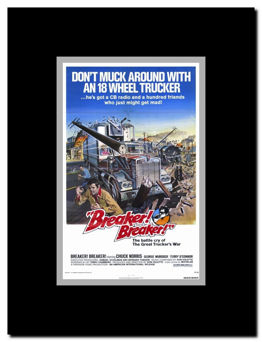 Breaker! Breaker! Framed Movie Poster