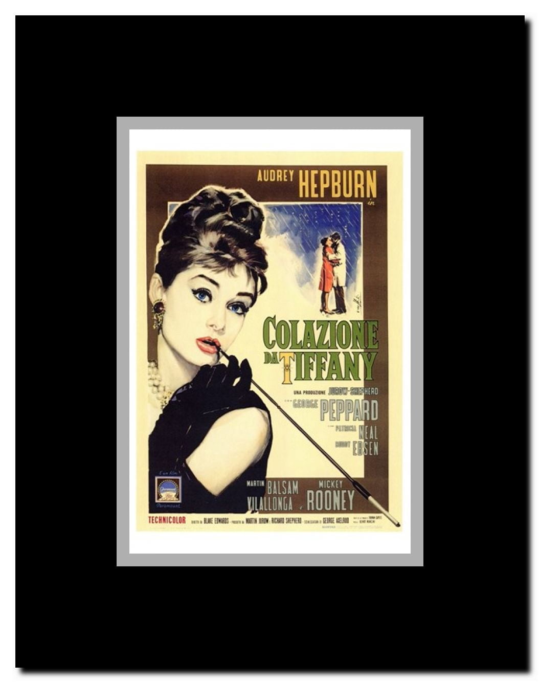 Breakfast At Tiffany's Framed Movie Poster