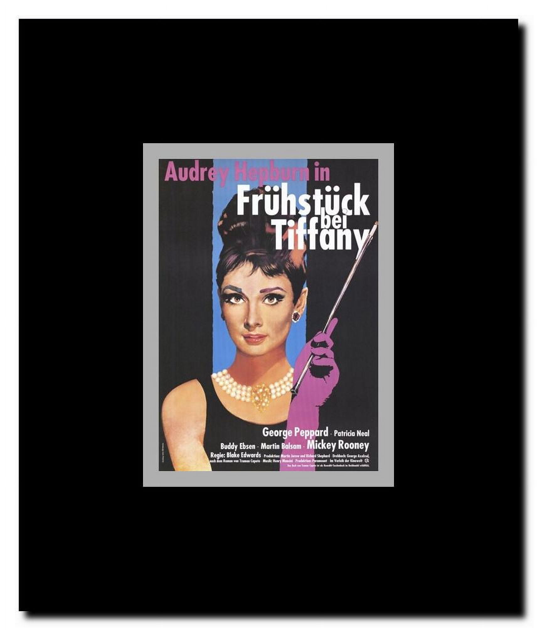 Breakfast At Tiffany's Framed Movie Poster