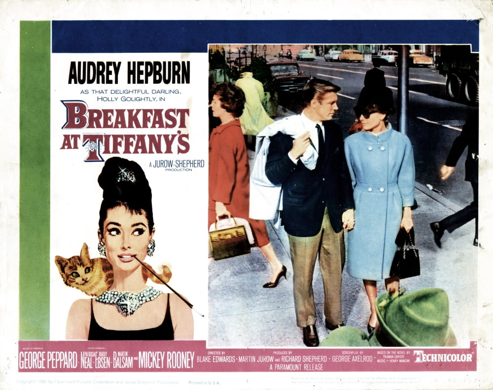 Breakfast At TiffanyS Canvas Art - (28 x 22)