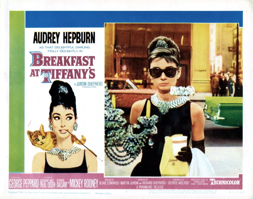 Breakfast At TiffanyS U Canvas Art - (28 x 22)