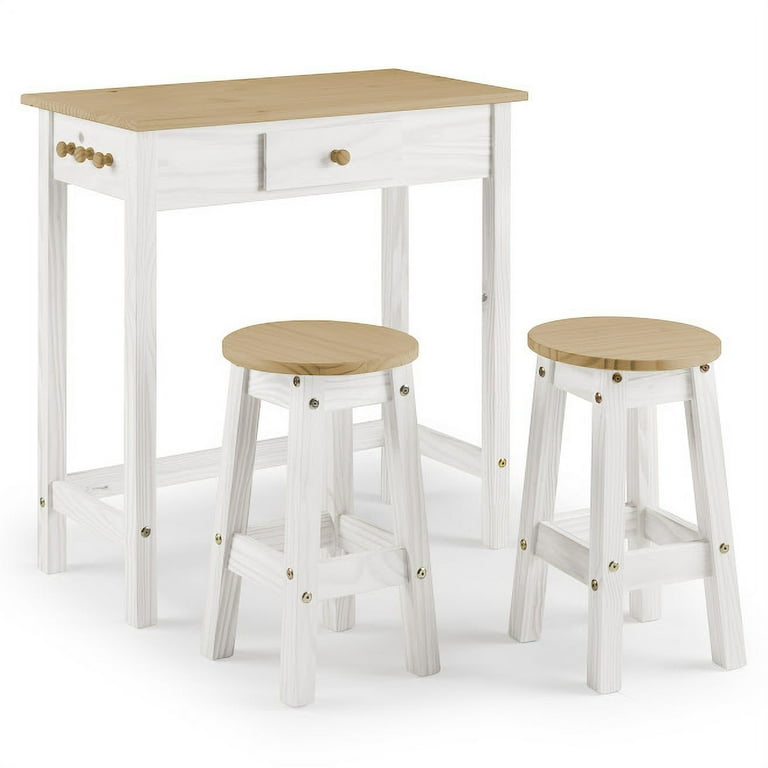 White breakfast bar table new arrivals