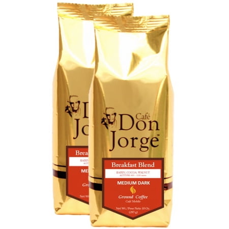 Breakfast Blend, Medium-Dark, 8 oz Ground Coffee