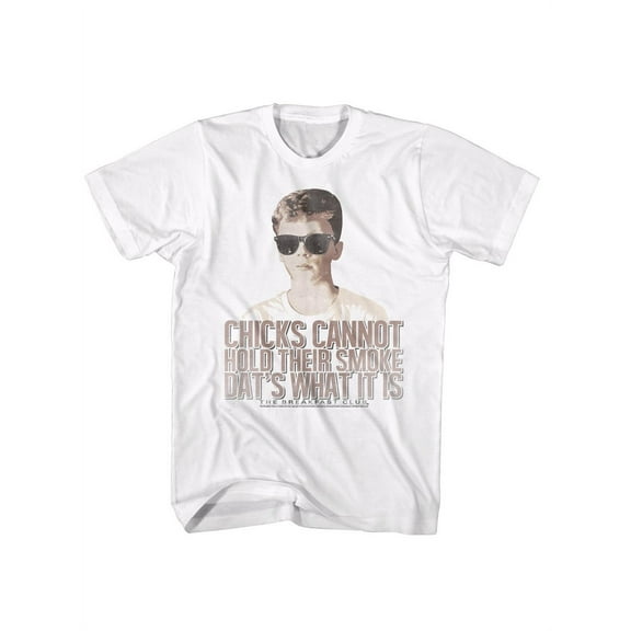 Breakfast Club 80's Hall Teen Movie Geek Brian Dat's What It Is Adult T-Shirt