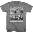 thumbnail image 1 of Breakfast Club Class 85 Yearbook Graphite Heather Adult T-Shirt 3Xl, 1 of 2