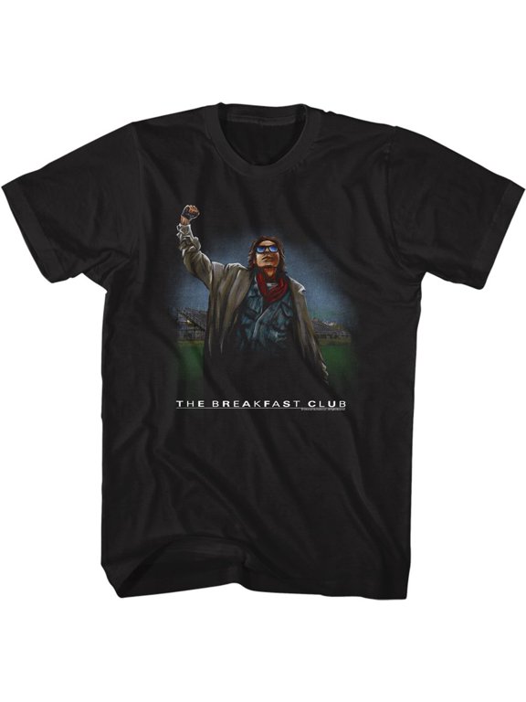Breakfast Club Fist Pump Black Adult T-Shirt