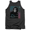 thumbnail image 1 of Breakfast Club Heart Dies Adult Tank Top Charcoal  Charcoal, 1 of 1