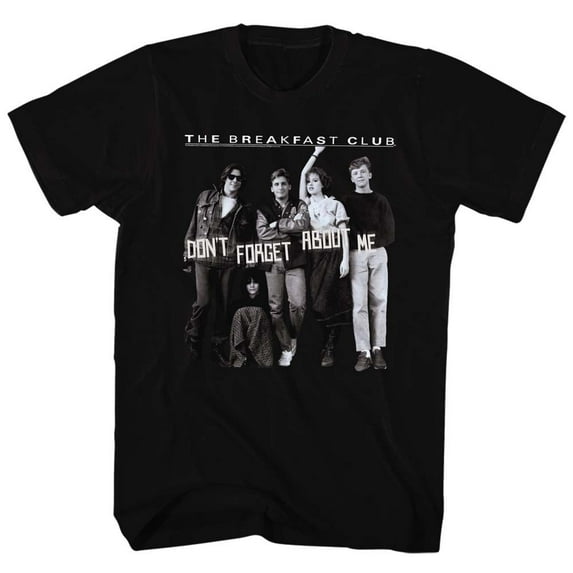 Breakfast Club Don't Do It Black Adult T-Shirt 3Xlt