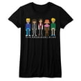 thumbnail image 1 of Breakfast Club Movies Pixels Juniors Short Sleeve T Shirt, 1 of 2