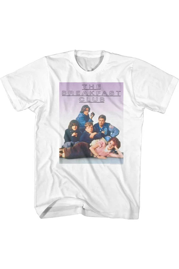 Breakfast Club Outline Logo Movie Shirt