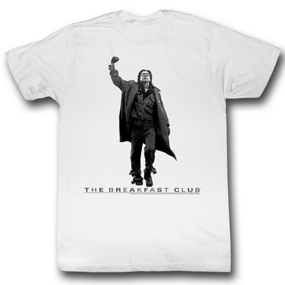 Breakfast Club Vintage Guy White Adult T-Shirt