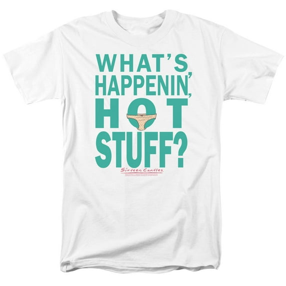 Breakfast Club Whats Happenin S/S Adult 18/1 T-Shirt White