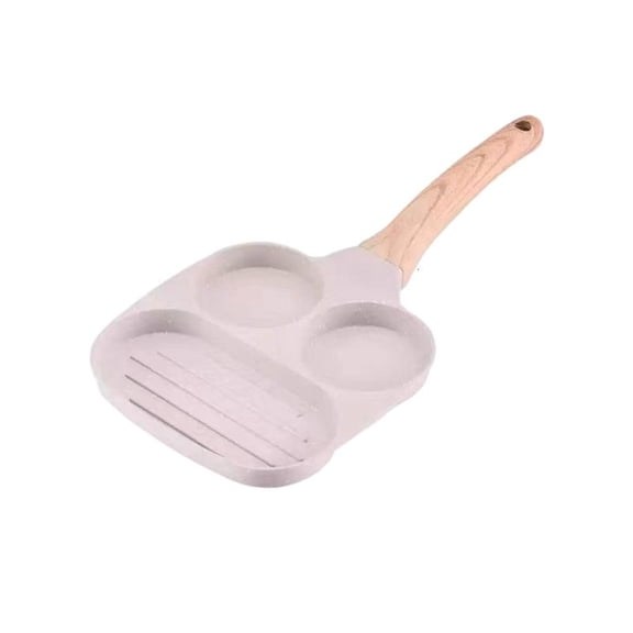 Breakfast Cookware Pan Multiple Task Design Even Heat Technology Bakelite Handle