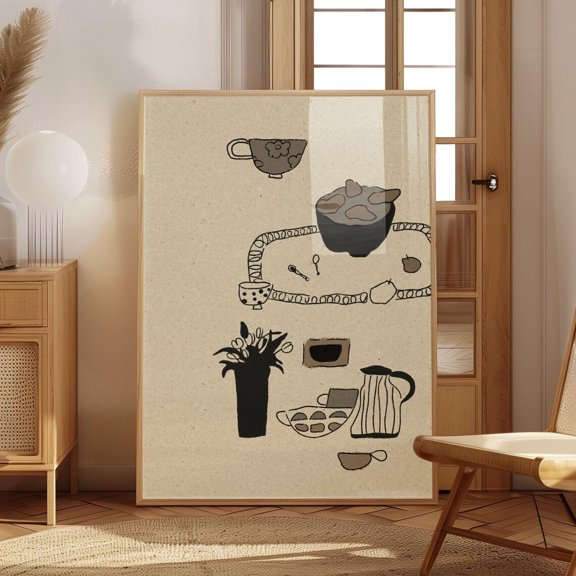 Breakfast Cozy Kitchen Dining Wall Decor