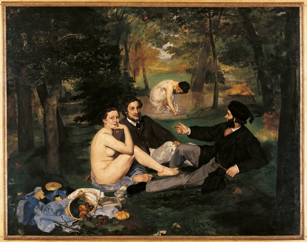 Breakfast In The Greenery Canvas Art - (24 x 18)
