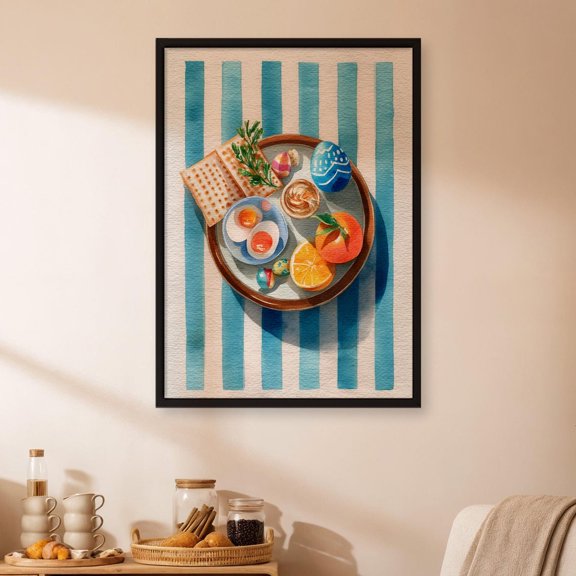 Breakfast Table Poster, Unframed Paper Poster 8x10in