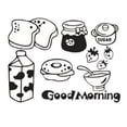 thumbnail image 1 of Breakfast Wall Sticker Decals for Kitchen Refrigerator Dining Room DIY Art Decor(L), 1 of 1