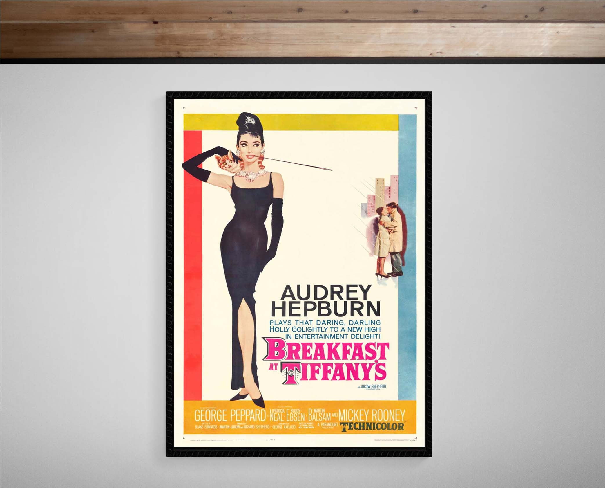 Breakfast At Tiffany's • 1969 • Giclée Print - Walmart.com