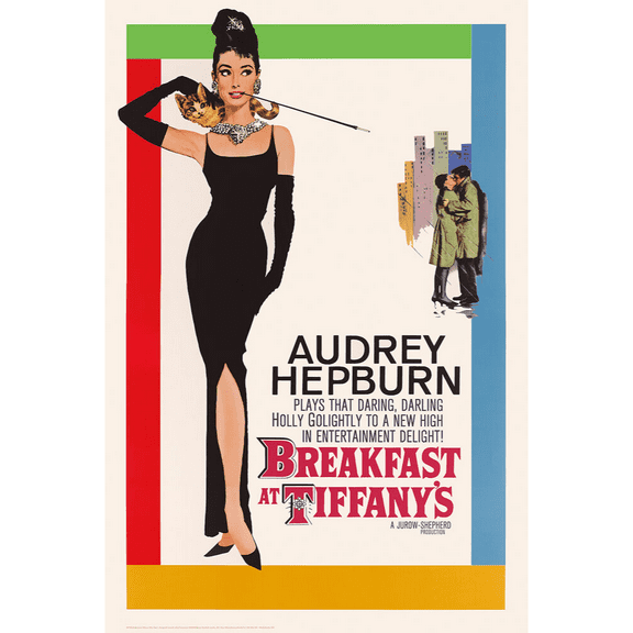 Studio B Audrey Hepburn Breakfast at Tiffany's One Sheet Poster 24" x 36"