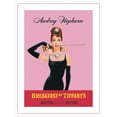 thumbnail image 1 of Breakfast at Tiffany’s - Vintage Film Movie Poster by Robert E. McGinnis c.1961 - Fine Art Matte Paper Print (Unframed) 18x24in, 1 of 4