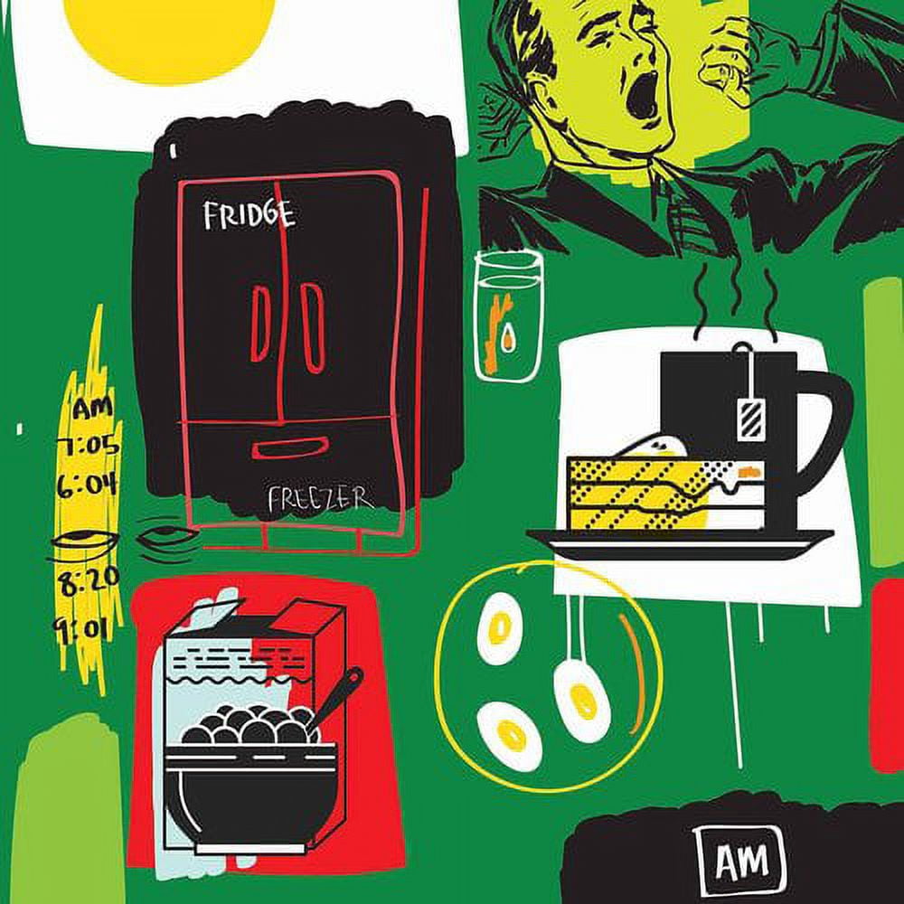 "Breakfast" by Josh Ruggs Painting Print on Wrapped Canvas