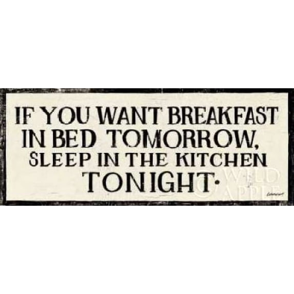 Breakfast in Bed Poster Print by Kathrine Lovell (24 x 48)