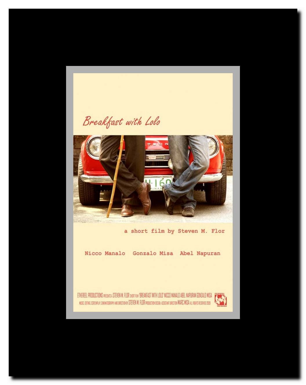 Breakfast with Lolo Framed Movie Poster