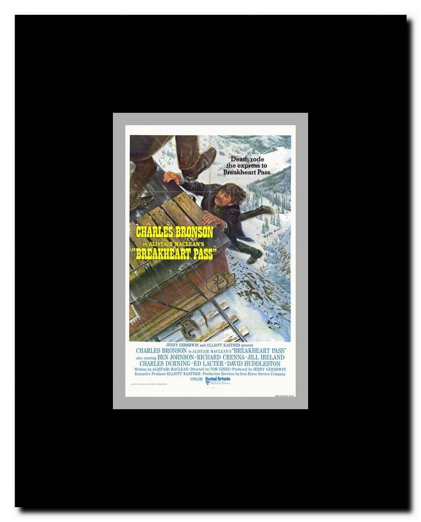 Breakheart Pass Framed Movie Poster