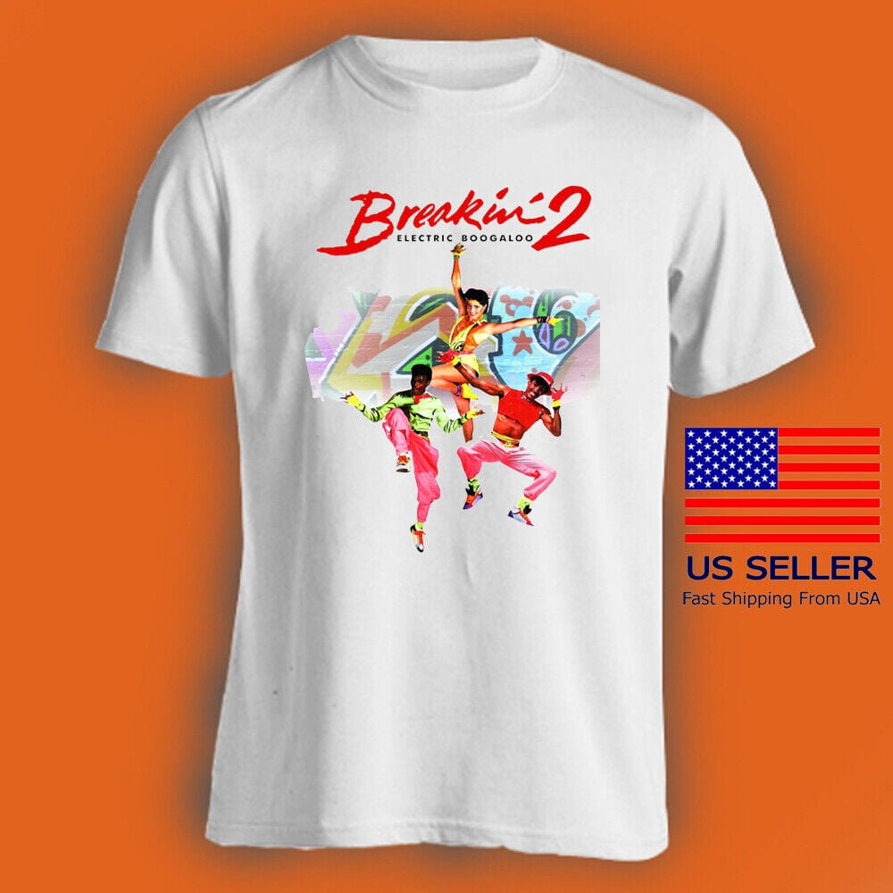Breakin' 2 Dance Electric Boogaloo Men's White Tshirt