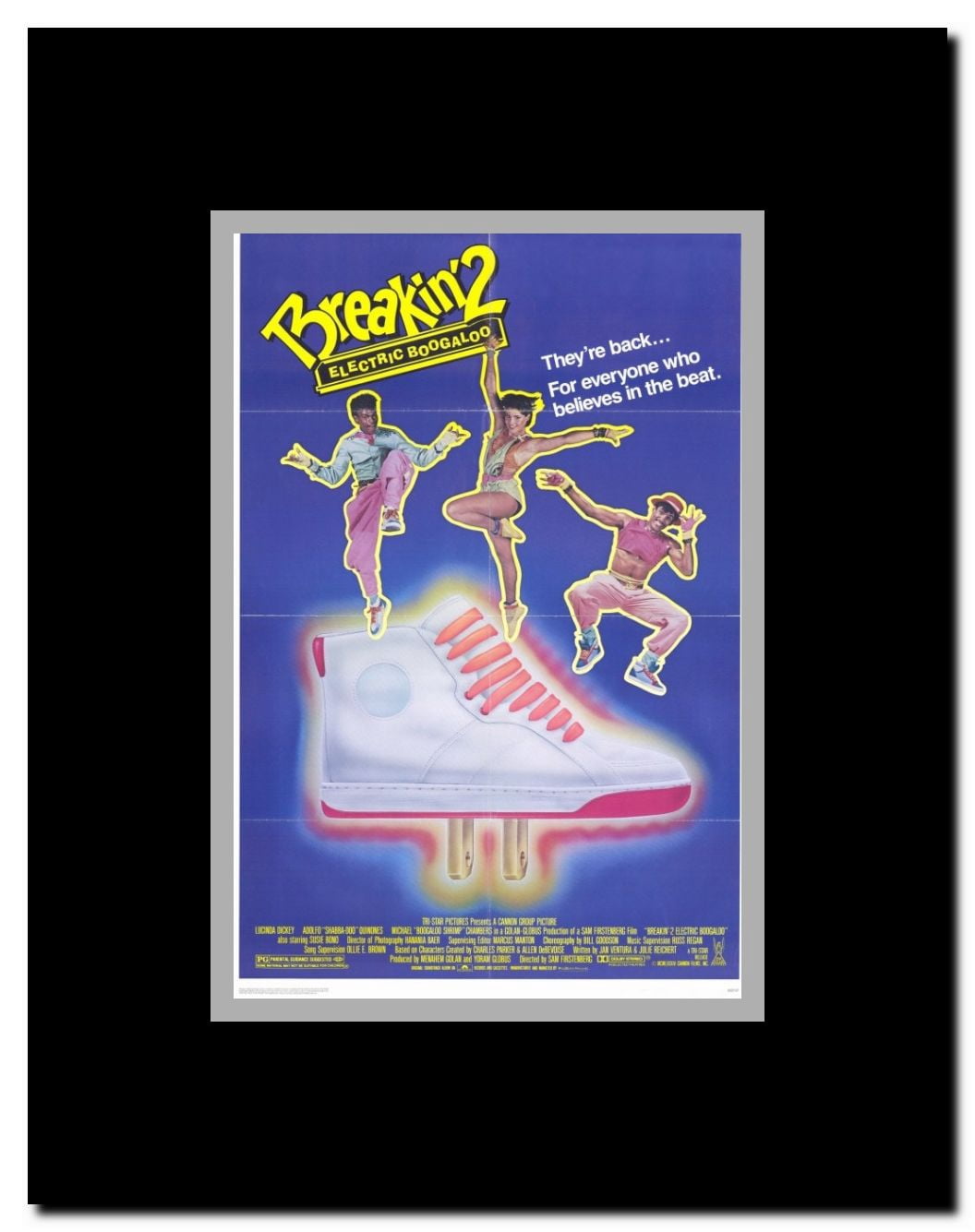 Breakin' 2: Electric Boogaloo Framed Movie Poster