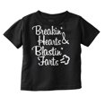 thumbnail image 1 of Breakin Hearts Blastin Funny Silly Toddler Boy Girl T Shirt Infant Toddler Brisco Brands 12M, 1 of 6