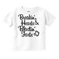 thumbnail image 1 of Breakin Hearts Blastin Funny Silly Toddler Boy Girl T Shirt Infant Toddler Brisco Brands 18M, 1 of 6