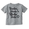 thumbnail image 1 of Breakin Hearts Blastin Funny Silly Toddler Boy Girl T Shirt Infant Toddler Brisco Brands 18M, 1 of 6