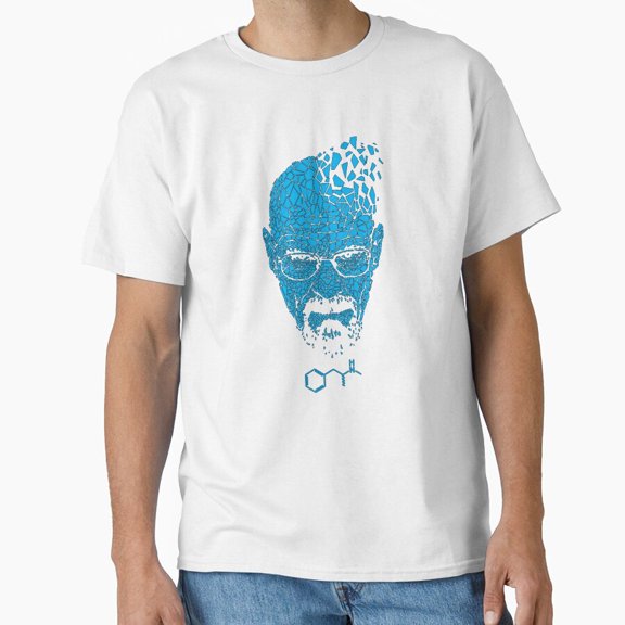 Breaking Bad Albuquerque Methamphetamine Overlord Gas Mask Vector Design T-Shirt