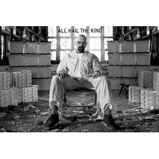 Breaking Bad Poster All Hail The King