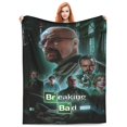 Breaking Bad Blanket Soft Cozy Fleece Throw Blanket Plush Lightweight