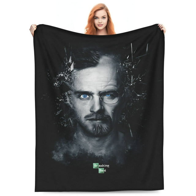 Breaking Bad Blanket Soft Cozy Fleece Throw Blanket Plush Lightweight