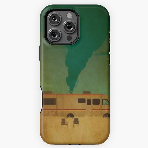 Breaking Bad Bus RV Meth Lab TV Show Phone Case for iPhone 16 15 14 13 12 11 Pro Max - Aesthetic Phone M97