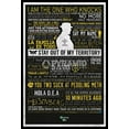 thumbnail image 1 of Breaking Bad - Classic Quotes Laminated & Framed Poster by (24 x 36), 1 of 1