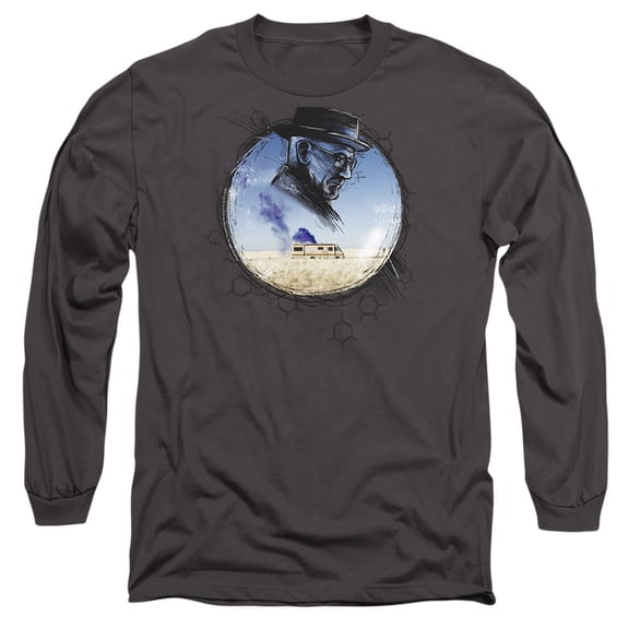 Breaking Bad Crystal Unisex Adult Long-Sleeve T Shirt,Crystal, X-Large