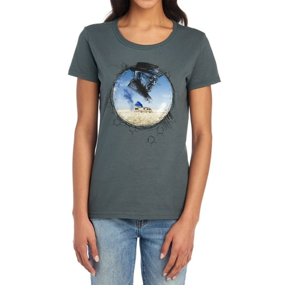Breaking Bad Crystal Women's T Shirt,Crystal, Small