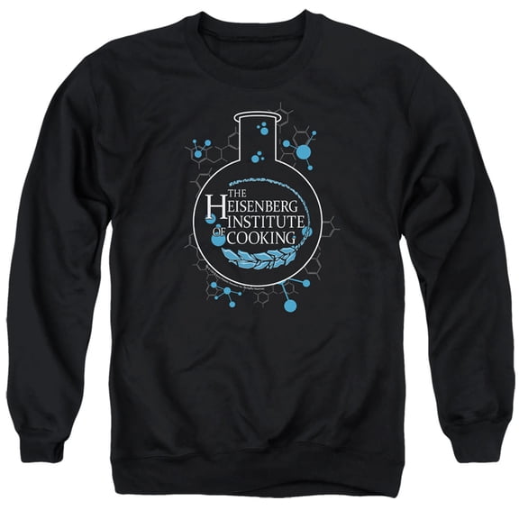 Breaking Bad Heisenberg Institute Of Cooking Unisex Adult Crewneck Sweatshirt,Heisenberg Institute Of Cooking, Large