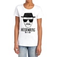 thumbnail image 1 of Breaking Bad Heisenberg Women's T Shirt,Heisenberg, Medium, 1 of 1