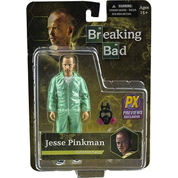 Breaking Bad Jesse Pinkman 6" Exclusive Green Jumpsuit Action Figure