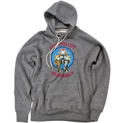Breaking Bad Los Pollos Hermanos Unisex Adult Slim Fit Pull-Over Heather Hoodie, Athletic Heather, Small