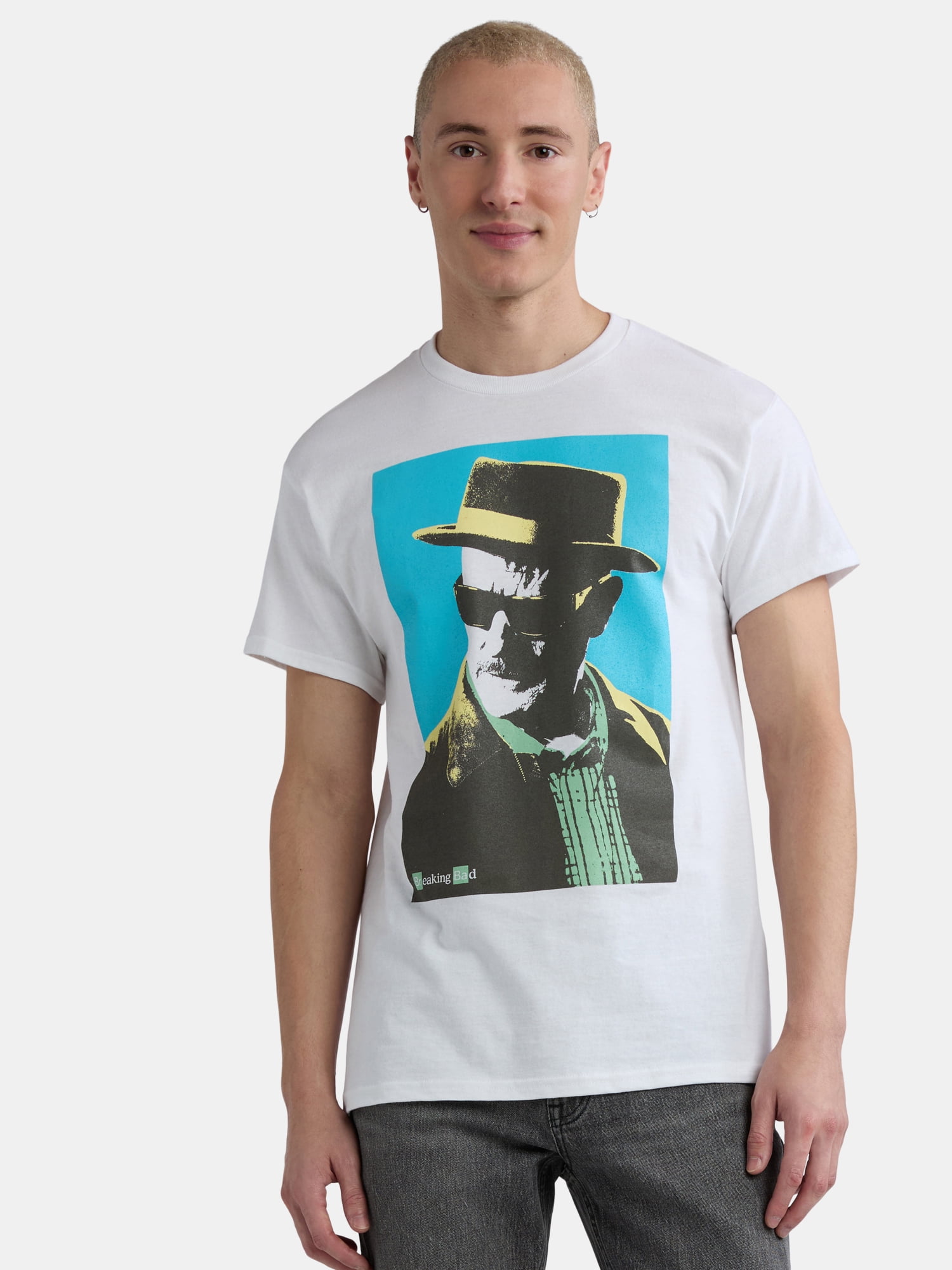 Breaking Bad Men's and Big Men's Cotton Graphic Tee with Short Sleeves , Sizes S-3XL