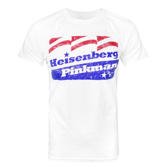 Breaking Bad Mens White Short Sleeved T-Shirt