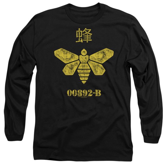 Breaking Bad Methylamine Barrel Bee Unisex Adult Long-Sleeve T Shirt,Methylamine Barrel Bee, 2X-Large