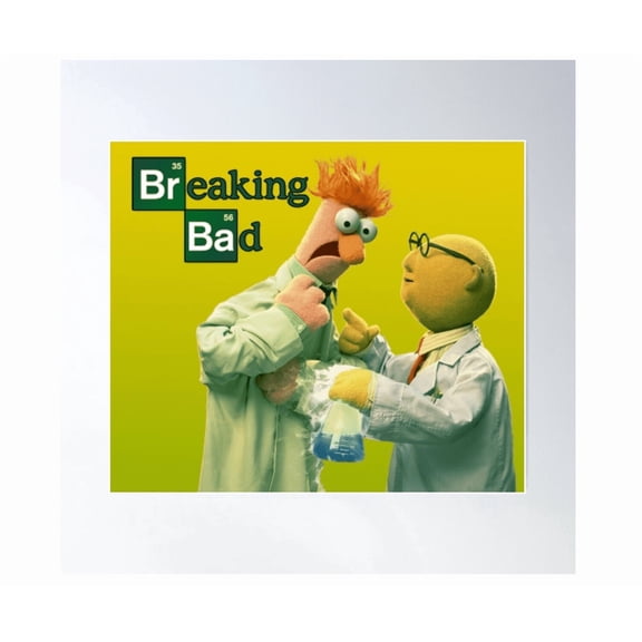 Breaking Bad Muppets Science Poster Home Decor Office Wall Art